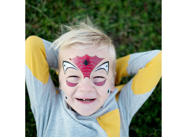 Tattos faciales - Spiderman