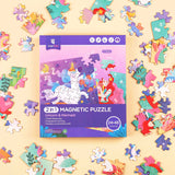 2 en 1 Puzzle magnético Unicornio y Sirena