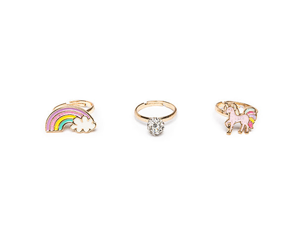 Anillos Unicorn Rainbow