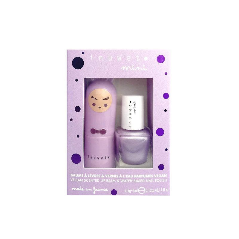 Set de Bálsamo y Esmalte Morado