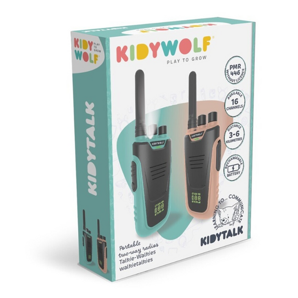 Walkie Talkie Kidywalk Nude y Natural