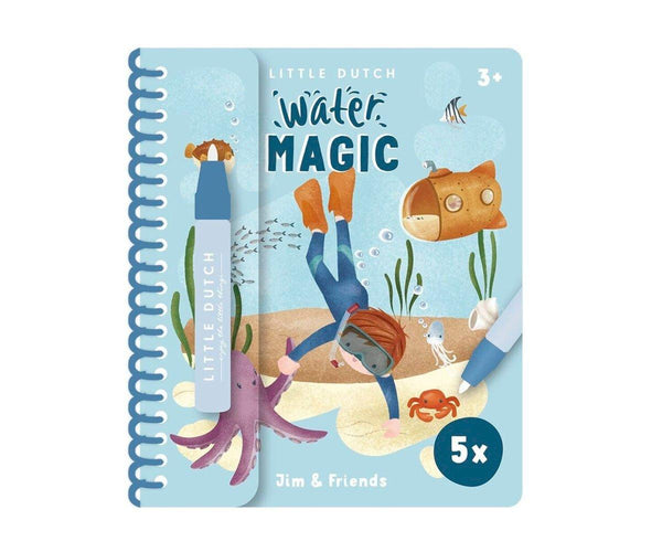 Libro mágico water Jim & Friends