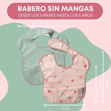 Pack 2 Baberos Nude&Verde