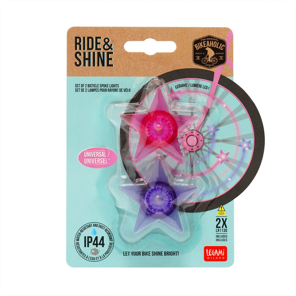 Ride & Shine Rosa y Lila