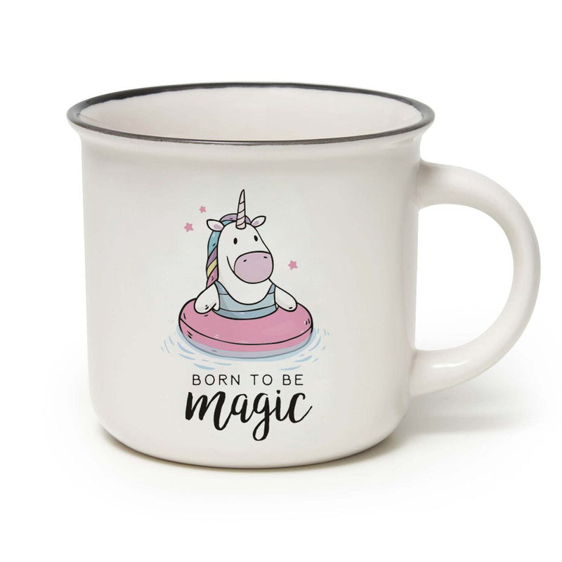 Taza Porcelana Unicornio