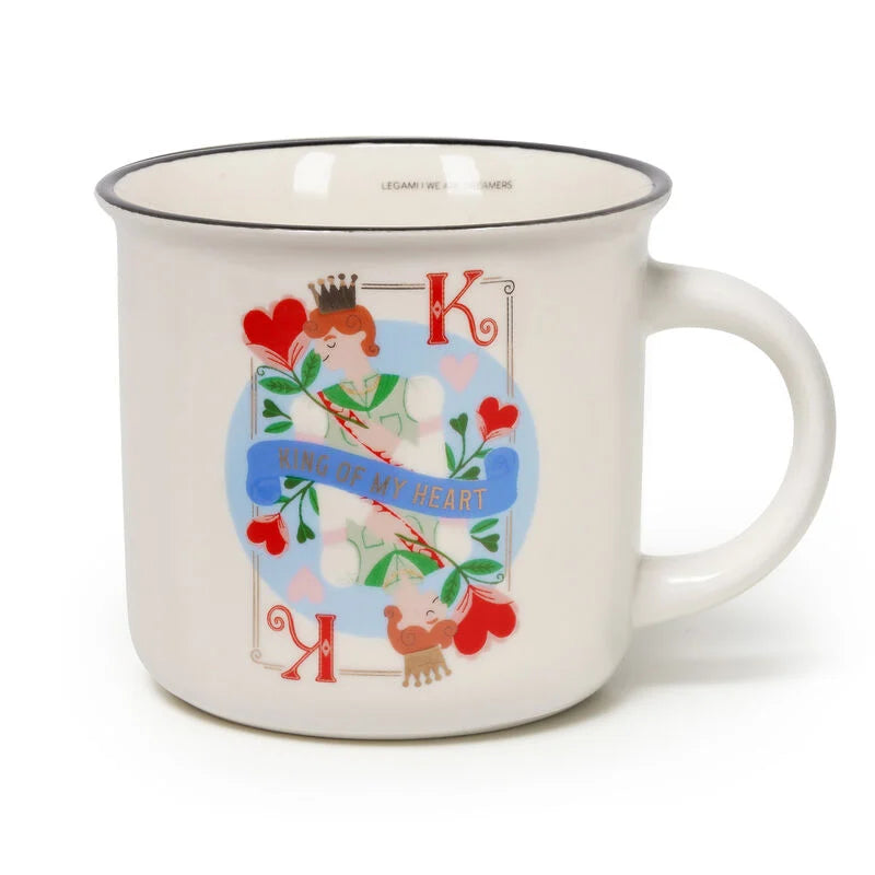 Taza Porcelana King