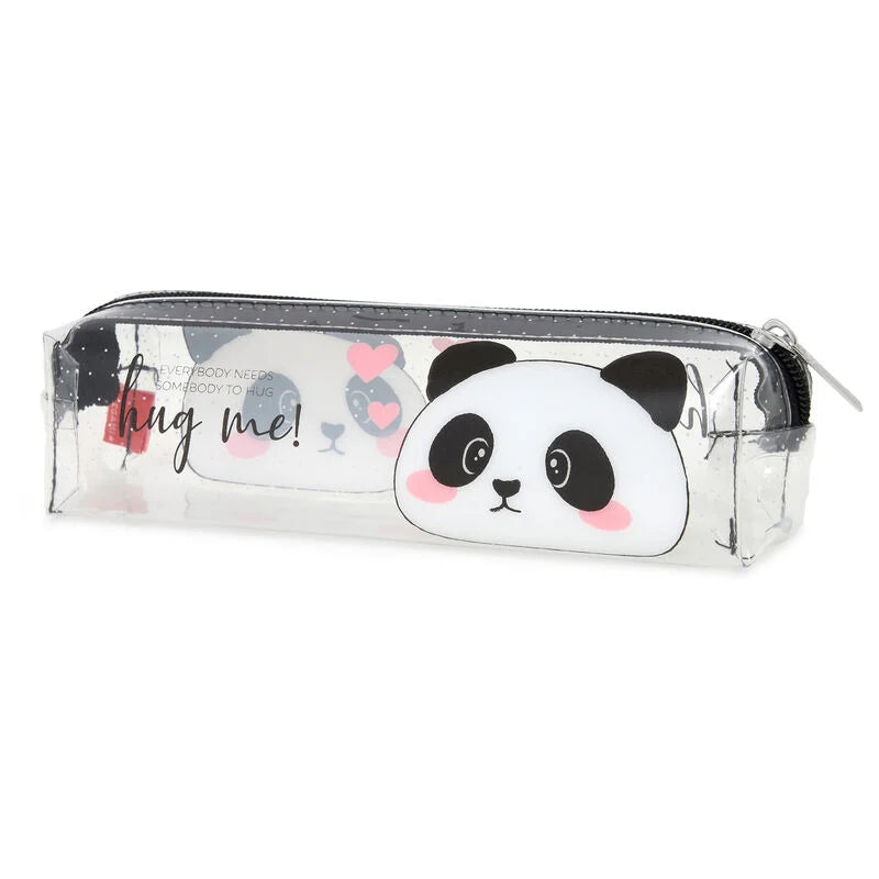 Estuche Panda transparente