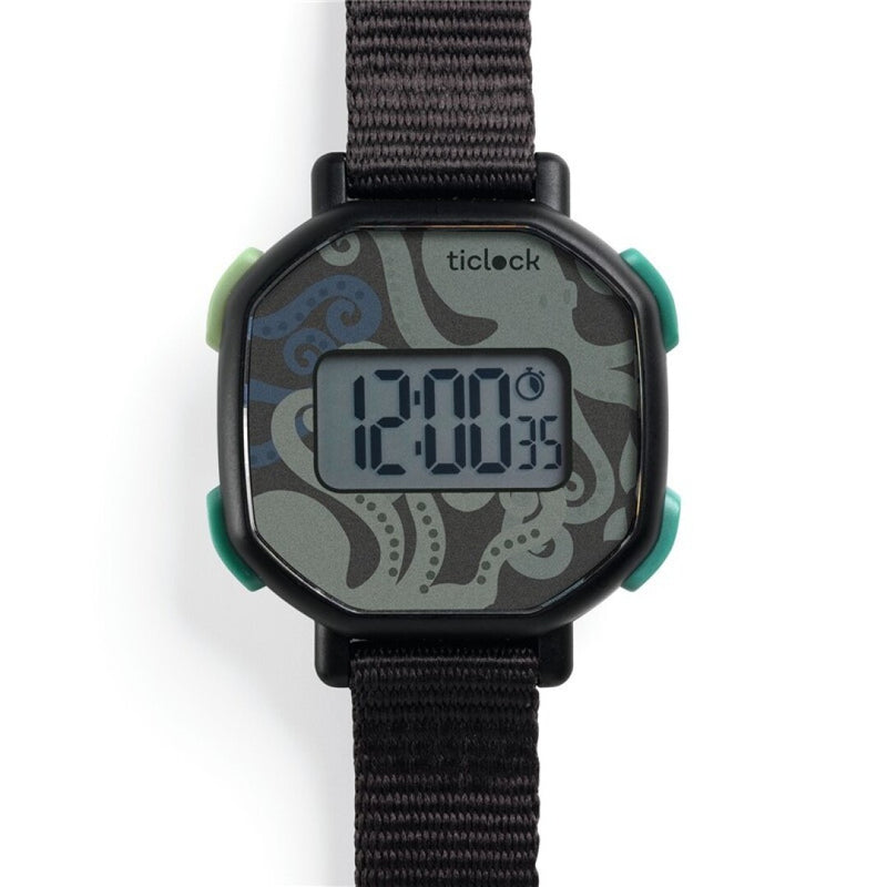 Reloj digital Black octopus