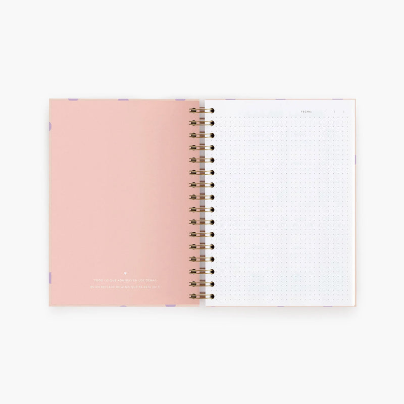 Cuaderno Mediano Pink & Lila