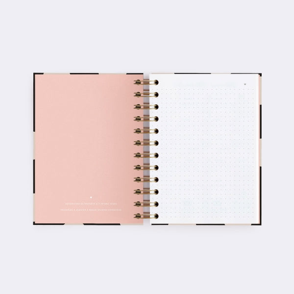 Cuaderno Mediano Black A5